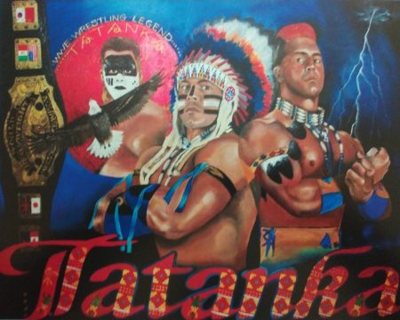 Art piece of Tatanka