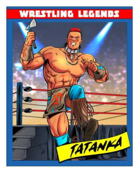 Native American Tatanka _ WWE Legend