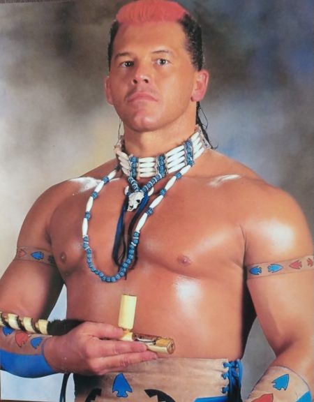 Tatanka with Peace Pipe